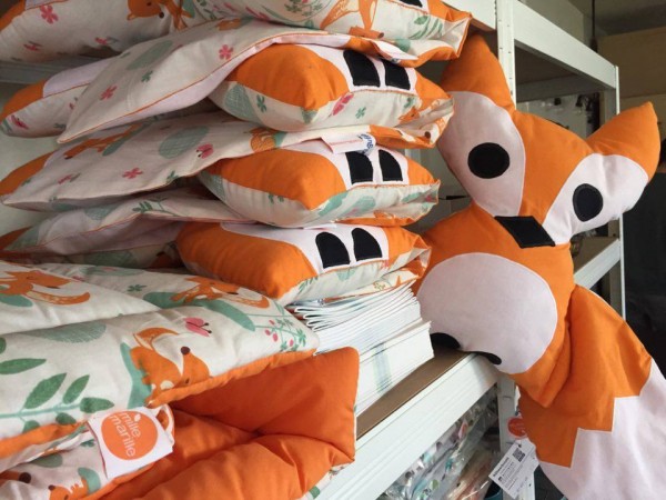 millemarille | Kuscheltier / Kuschelkissen - SWEET FOXES