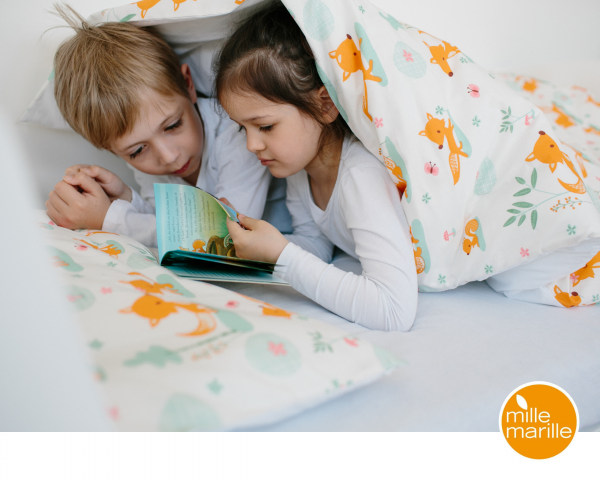 Kinderbettwäsche Füchse